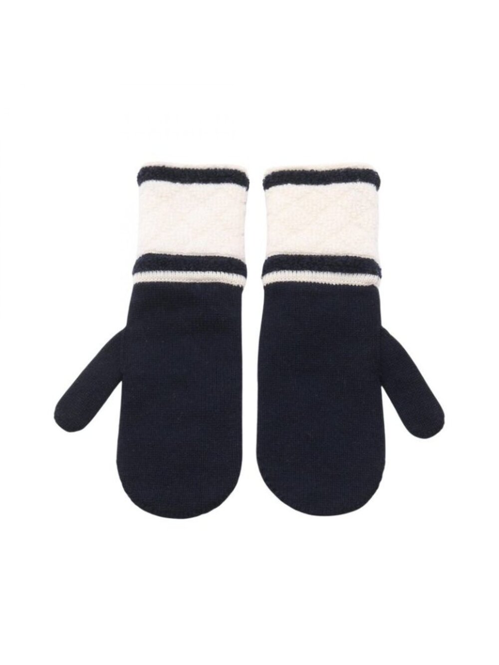 Chanel Gloves CC Logo Mittens - Picture 2 of 5